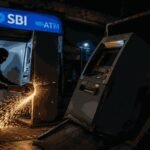 हाजीपुर में SBI ATM गैस कटर से उखाड़ ले गए चोर, सराय थाना क्षेत्र से बरामद, पुलिस जांच में जुटी
