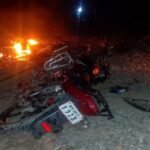 जमुई सड़क हादसा: तेज रफ्तार कार ने बाइक सवार को रौंदा, मौके पर मौत; गुस्साए ग्रामीणों ने किया सड़क जाम