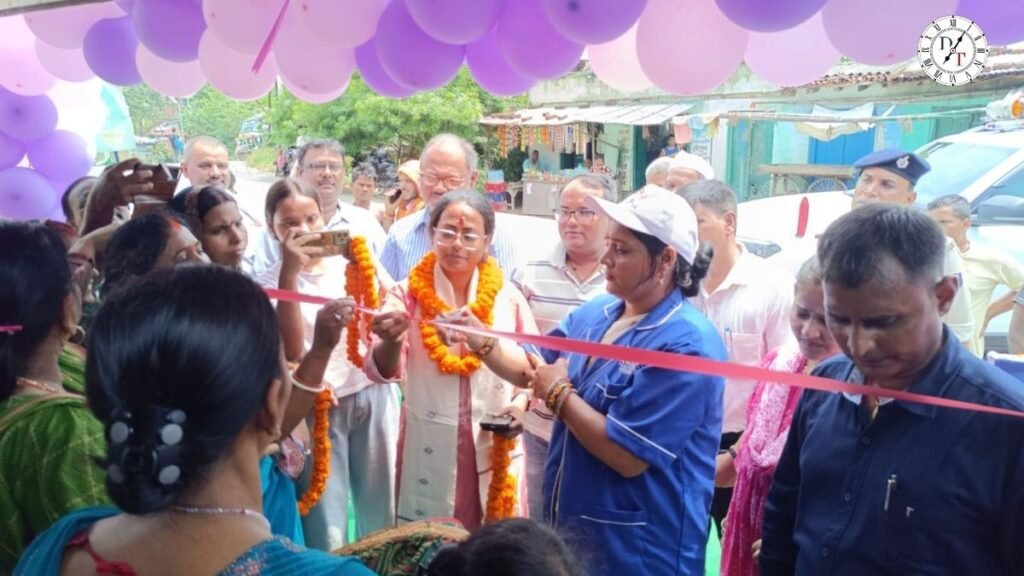 जीविका दीदी वंदना को मिला सुधा बिक्री केंद्र