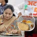 Atal Canteen Delhi में ₹5 की भोजन थाली
