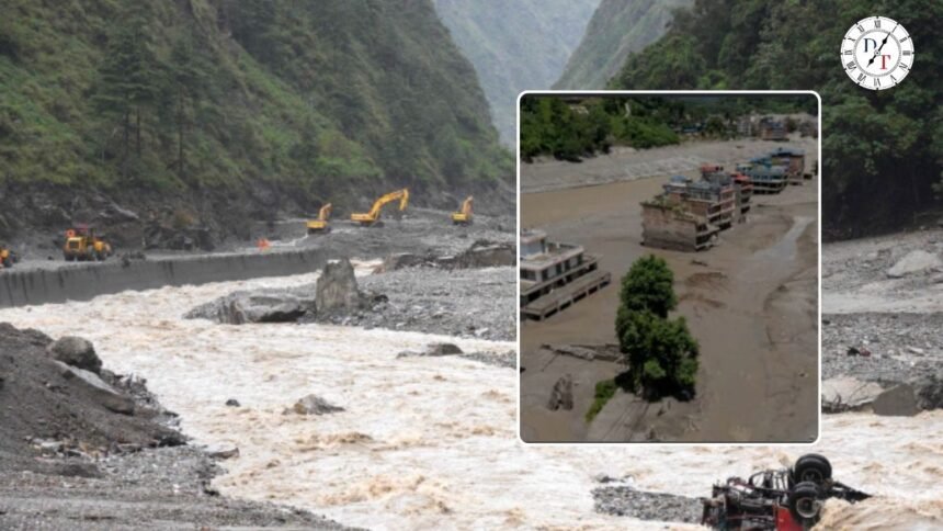 तिब्बत-नेपाल सीमा पर बैरियर लेक के बढ़ते खतरे के बीच चीन ने रेस्क्यू ऑपरेशन रोक दिया।