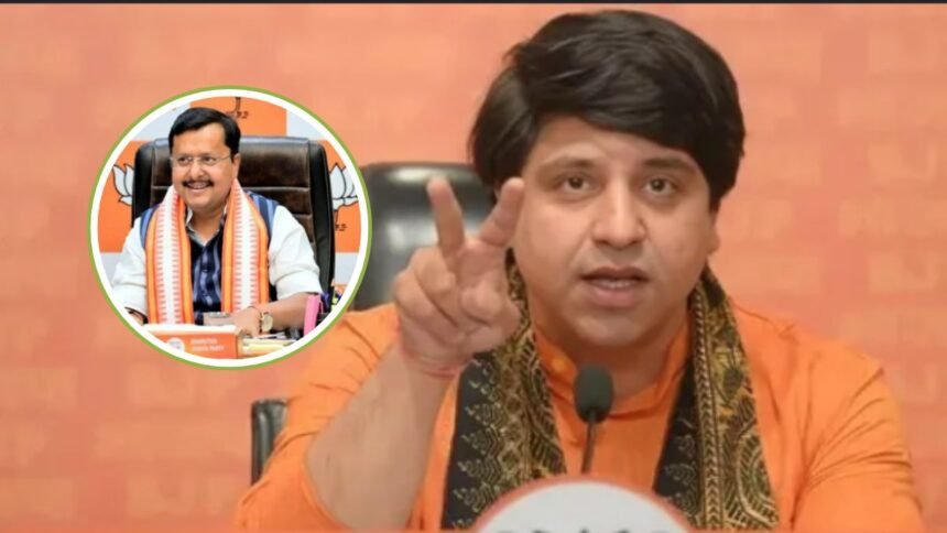 Shehzad Poonawalla BJP से इस्तीफा देते हुए