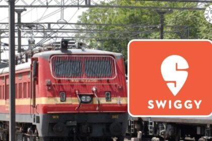 Swiggy Search by Train फीचर से ट्रेन में खाना ऑर्डर करते यात्री