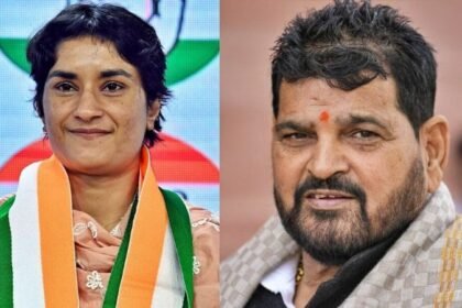बृजभूषण शरण सिंह को कोर्ट से राहत, फैसले पर भावुक हुईं विनेश फोगाट