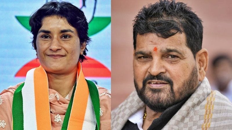 बृजभूषण शरण सिंह को कोर्ट से राहत, फैसले पर भावुक हुईं विनेश फोगाट