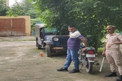 पूर्व DPO अजीत अमर के छपरा आवास पर EOU का छापा