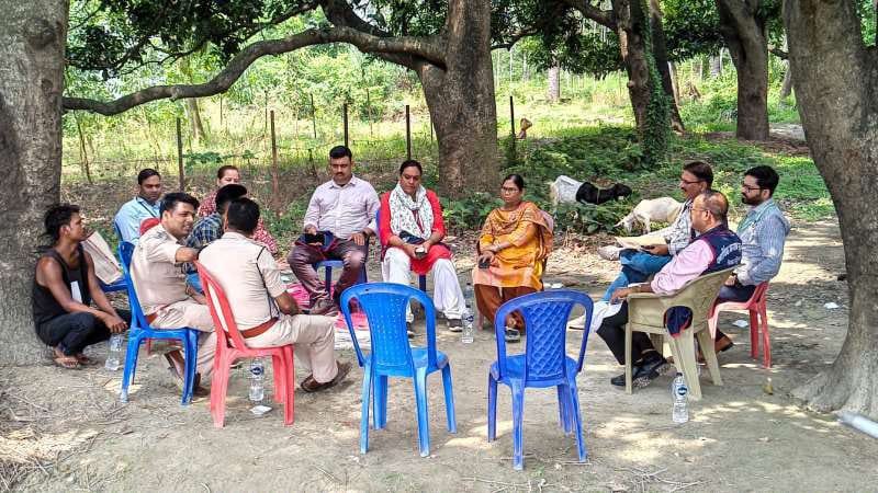 पूर्व DPO अजीत अमर के पैतृक घर समेत चार ठिकानों पर EOU की छापेमारी
