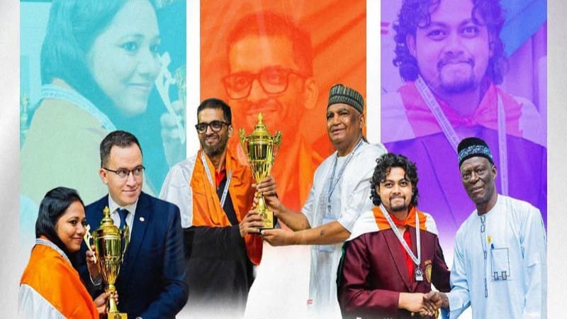 अबुजा में बिहार के शतरंज खिलाड़ियों का जलवा, जीते 7 पदक