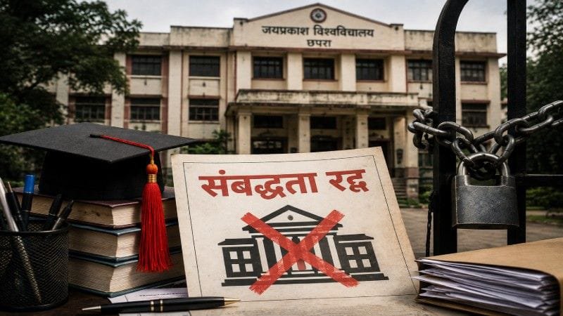 बिहार में चार डिग्री कॉलेजों की संबद्धता रद्द