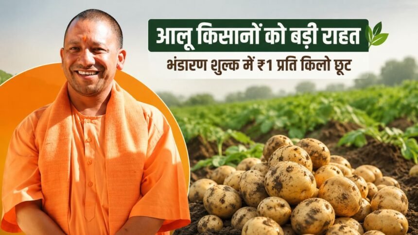 आलू किसानों पर मेहरबान योगी सरकार, भंडारण शुल्क में छूट