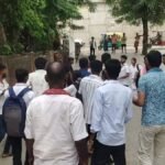 गौतम नर्सिंग कॉलेज में छात्र और गार्ड के बीच विवाद