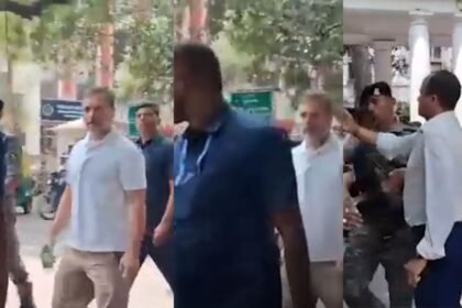जंतर-मंतर CJP विवाद पर राहुल गांधी DCP कार्यालय पहुंचे