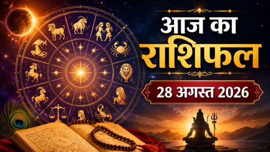 आज का राशिफल 28 अगस्त 2026, 12 राशियों का दैनिक राशिफल