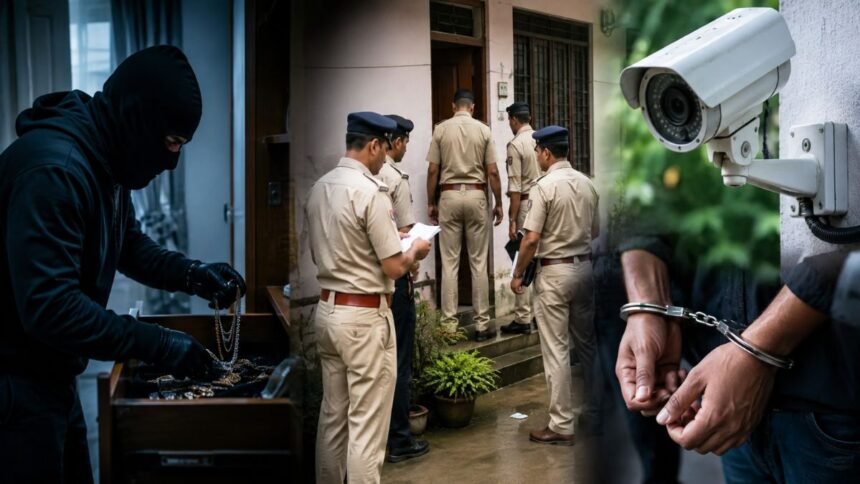 औरंगाबाद में राजेश राम के घर चोरी और CCTV में संदिग्ध