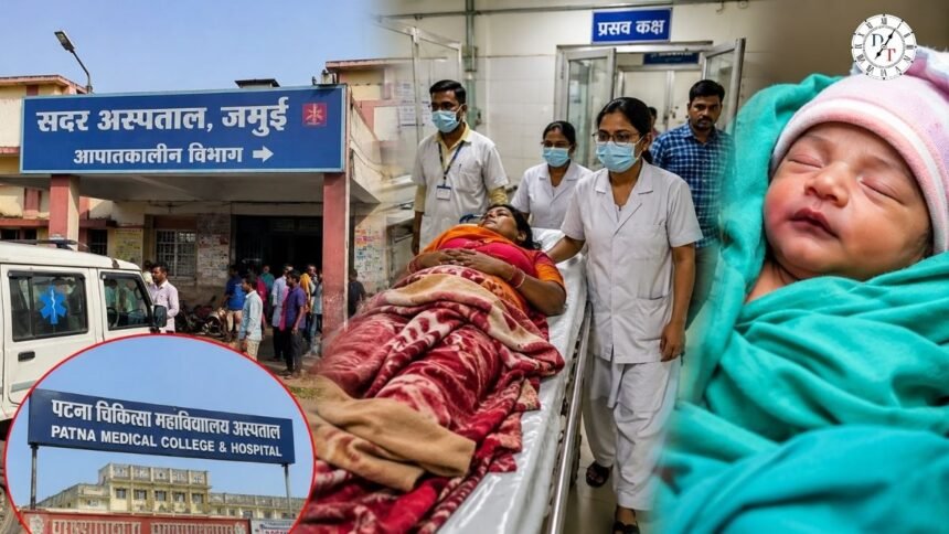 जमुई सदर अस्पताल से पटना रेफर हुई हेपेटाइटिस पॉजिटिव गर्भवती