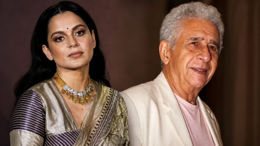 नसीरुद्दीन शाह पर बयान देतीं कंगना रनौत