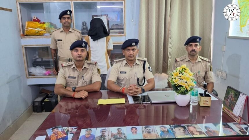 नालंदा में ब्राउन शुगर के साथ युवक गिरफ्तार, मामू-भगिना मोड़ पर पुलिस की कार्रवाई