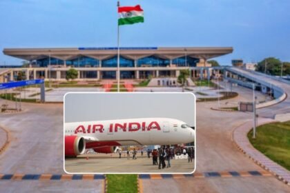 पटना एयरपोर्ट पर दिल्ली से आ रही एयर इंडिया की फ्लाइट से पक्षी टकराने की घटना