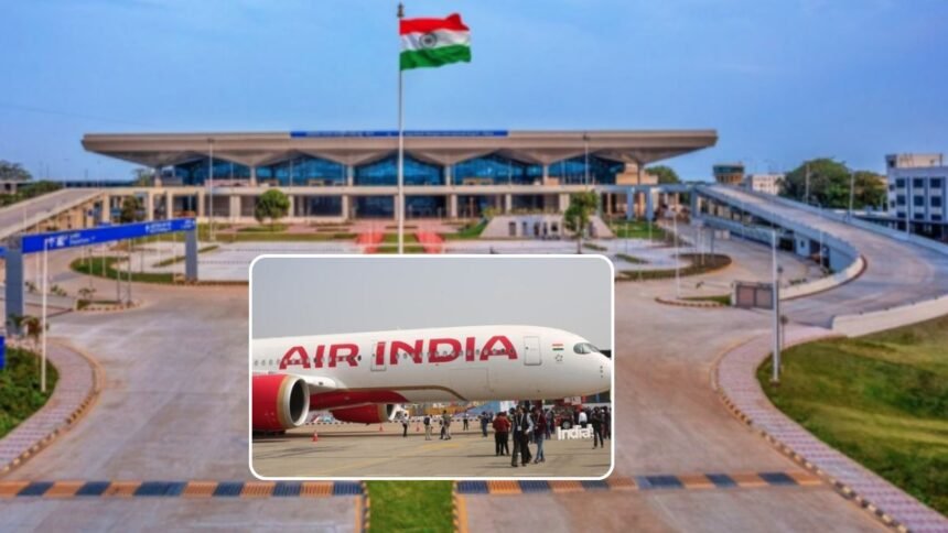 पटना एयरपोर्ट पर दिल्ली से आ रही एयर इंडिया की फ्लाइट से पक्षी टकराने की घटना