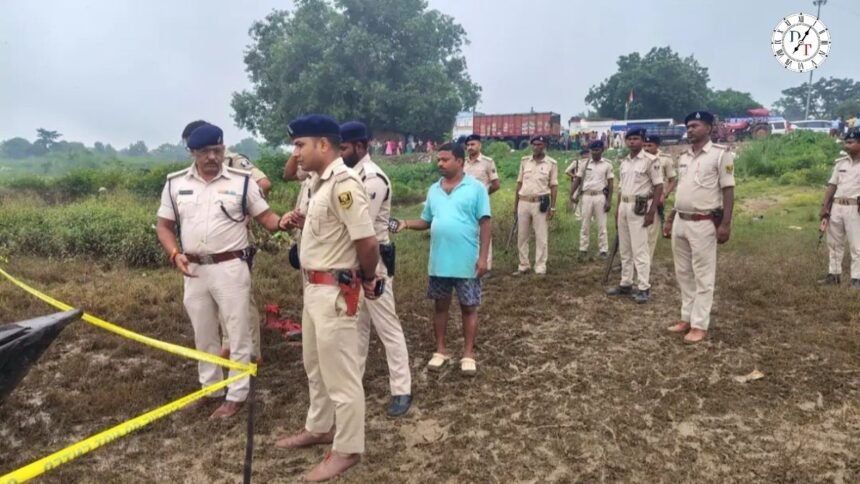 पटना के बिहटा में सोन नदी पर पुलिस और अपराधियों के बीच मुठभेड़