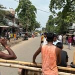 बिदुपुर सड़क हादसे के बाद सैदपुर चौक पर सड़क जाम
