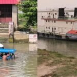 भागलपुर में बढ़ा गंगा का जलस्तर और निचले इलाकों में फैला बाढ़ का पानी