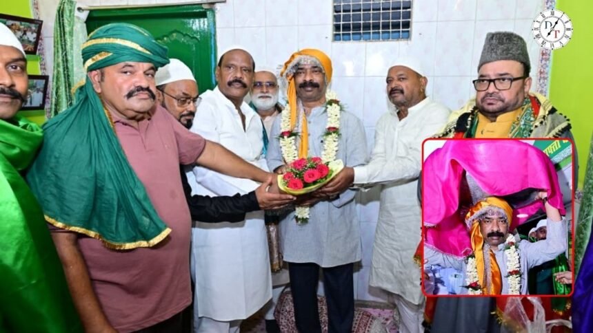 हेमंत सोरेन ने रिसालदार बाबा की मजार पर चादरपोशी की