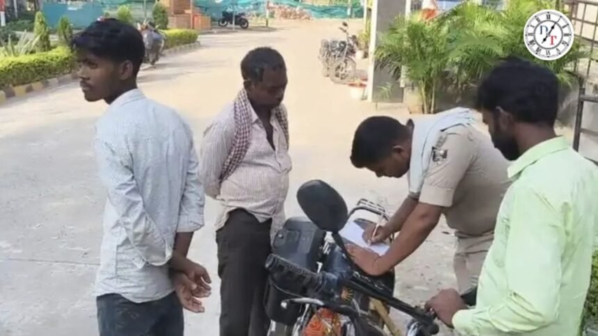 नालंदा के राजगीर धमार गांव में नहर के पास हादसे के बाद पुलिस जांच