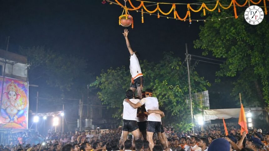 अमरपुर में गणेश महोत्सव की मटका फोड़ प्रतियोगिता में पुरस्कार राशि को लेकर विवाद