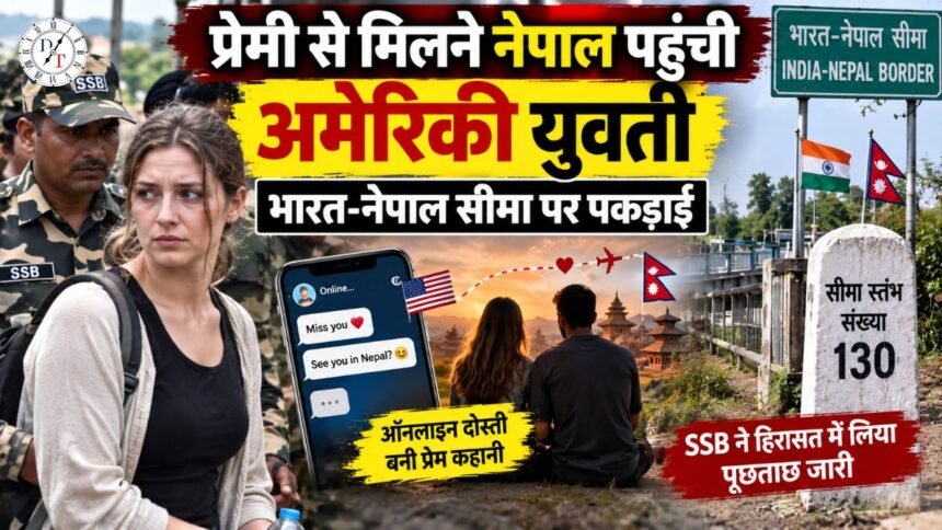 भारत-नेपाल सीमा पर हिरासत में ली गई अमेरिकी युवती