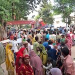 अररिया के हरियाबारा टोल प्लाजा के पास ट्रक और बाइक की टक्कर