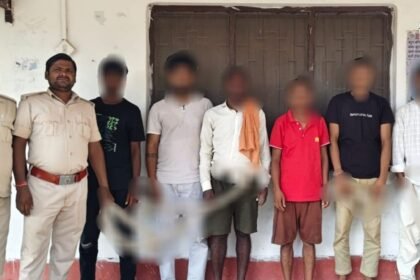 अस्थावां में साइबर ठगी के मामले में 6 आरोपी गिरफ्तार