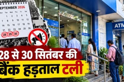 बैंक हड़ताल स्थगित होने और बैंकिंग सेवाओं से जुड़ी प्रतीकात्मक तस्वीर