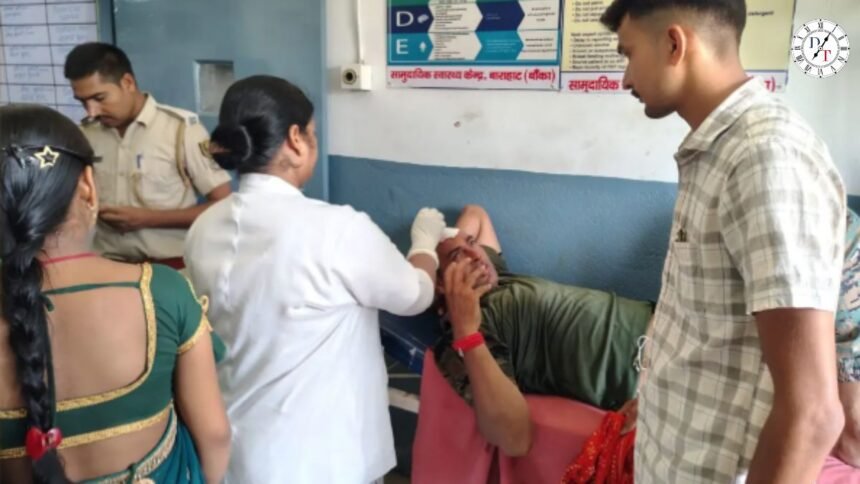 बांका में डायल-112 चालक पर रॉड से हमला
