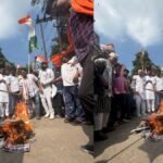बेगूसराय में कांग्रेस का प्रदर्शन, CEC ज्ञानेश कुमार के इस्तीफे की मांग