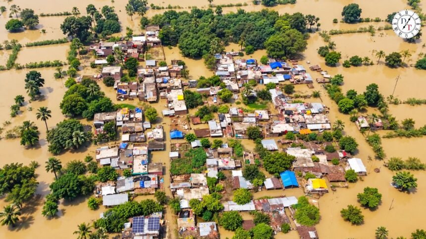 Bhagalpur News: भागलपुर में घटता गंगा का जलस्तर और बाढ़ प्रभावित इलाका