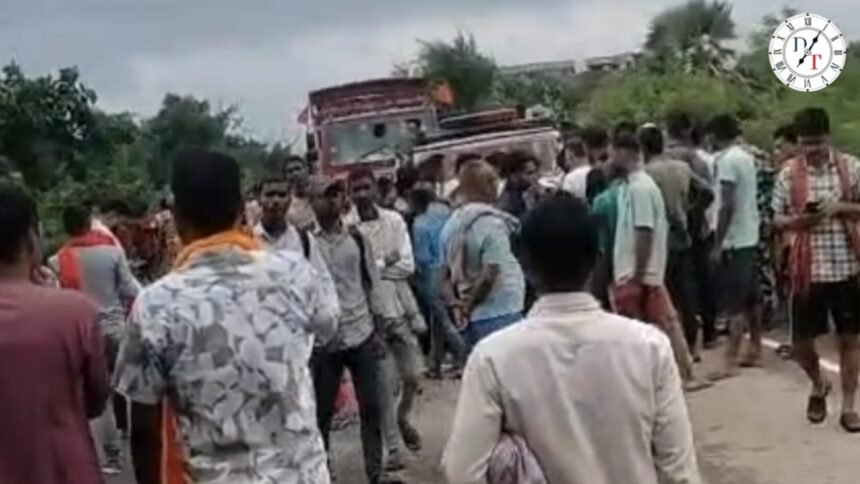 भोजपुर में मां दुर्गा समेत देवी-देवताओं की प्रतिमाएं खंडित,