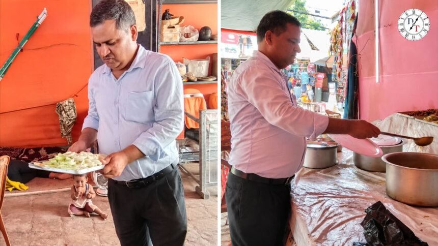 बिहार में खाद्य सुरक्षा जांच के दौरान खराब खाद्य सामग्री पर कार्रवाई
