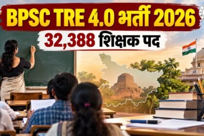 BPSC TRE 4.0 शिक्षक भर्ती 2026 में 32388 पद