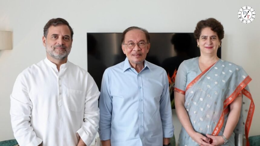 BRICS Summit 2026 के दौरान अनवर इब्राहिम और राहुल गांधी की मुलाकात