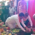 सोहसराय स्थित बुढ़वा गणेश स्थान के पुनर्निर्माण का भूमि-पूजन