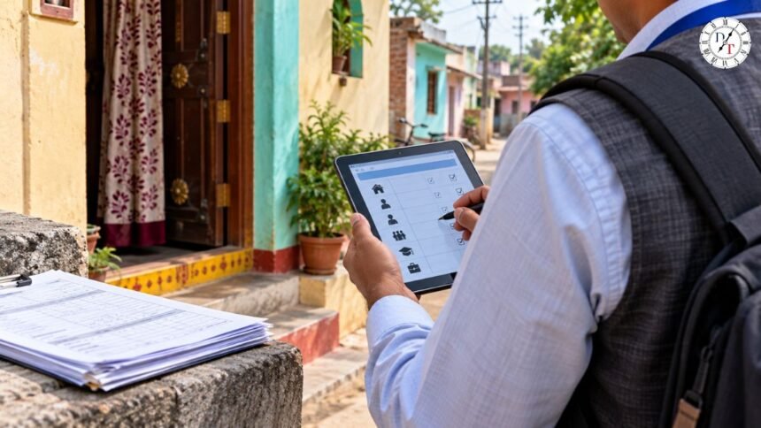जनगणना 2027 में घर-घर जाकर लोगों की गणना