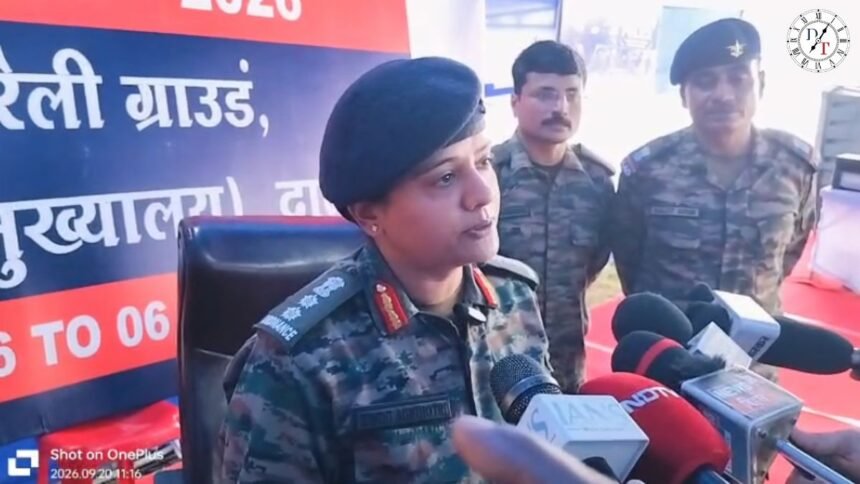 दानापुर में अग्निवीर भर्ती रैली 2026 की तैयारी