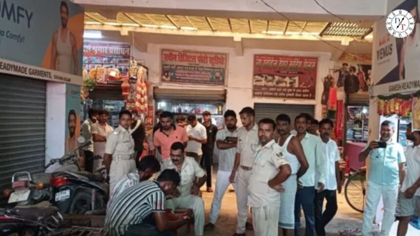 दरौली में ज्वेलर्स दुकानदार को गोली मारने की घटना