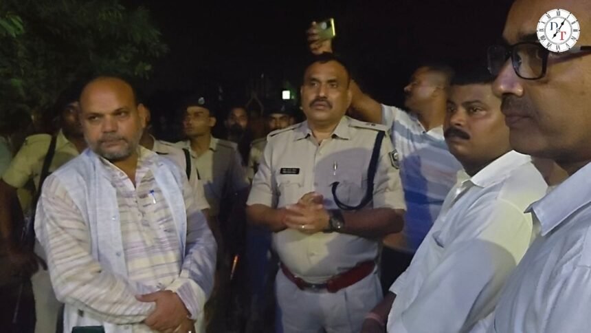 एकमा के राज हॉस्पिटल में महिला की मौत के बाद परिजनों का हंगामा
