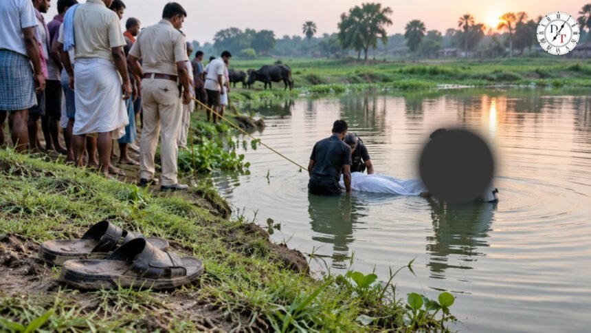गया के फतेहपुर में आहर में डूबे वृद्ध का शव बरामद