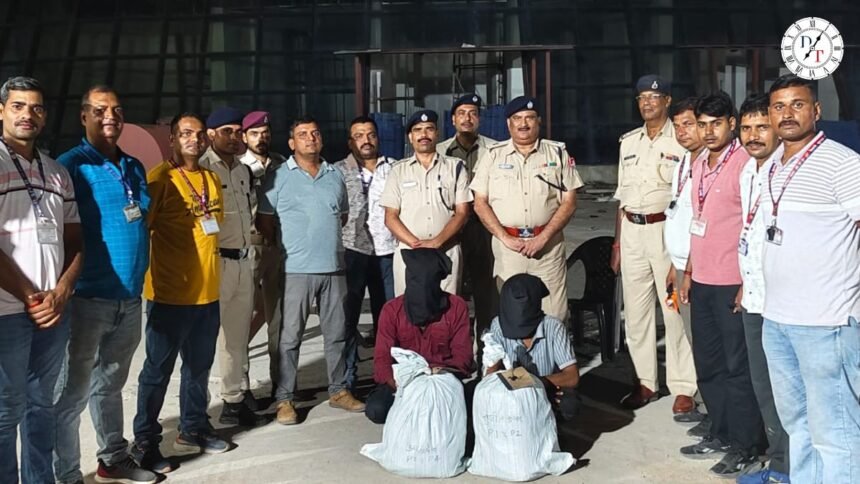 गया जंक्शन पर आरपीएफ जीआरपी की कार्रवाई में मादक पदार्थ बरामद