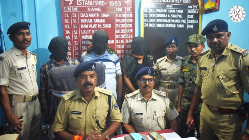 गया में युवक के अपहरण और 27 लाख रंगदारी मामले में पुलिस कार्रवाई