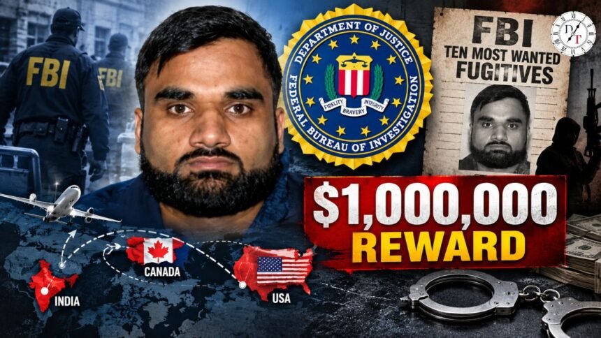 FBI की Most Wanted सूची में शामिल गोल्डी बराड़