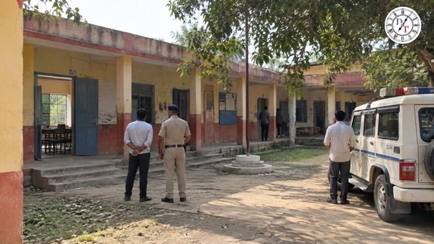 गोपालगंज के बरौली बघेजी स्कूल में शिक्षक से कथित मारपीट का वायरल वीडियो